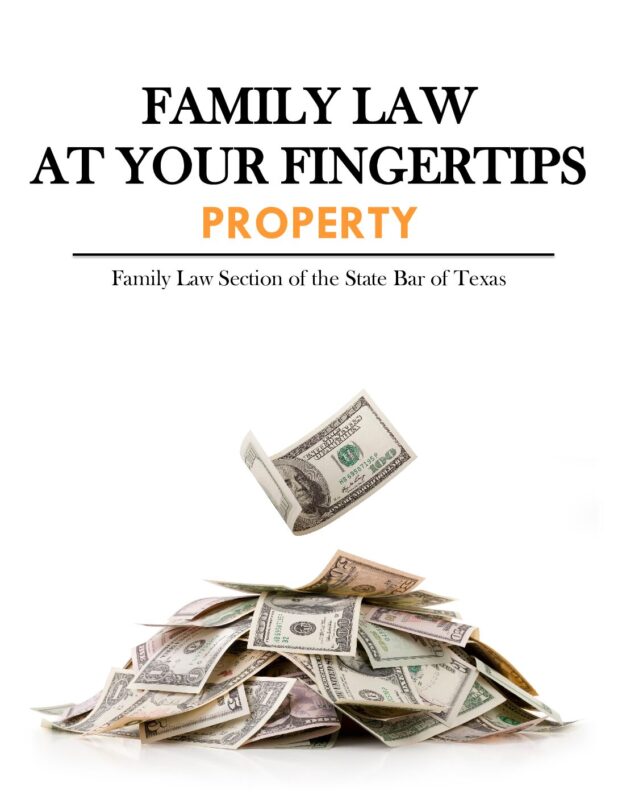 Family Law At Your Fingertips - Property (New August 2025 Edition - Downloadable)