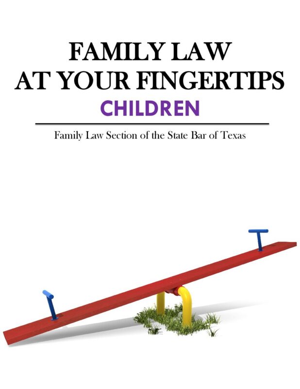 Family Law at Your Fingertips - Children (New August 2026 Edition - Downloadable)