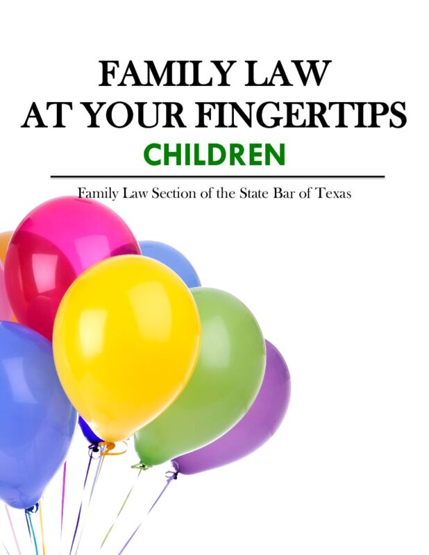 Family Law at Your Fingertips – Children (New 2024 Edition – Downloadable)